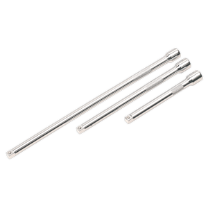 Sealey AK6330 Premier Extension Bar Set 1/4"Sq Drive 3pc - additional view 4