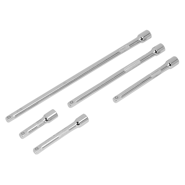 Sealey AK6331 Premier Extension Bar Set 1/4"Sq Drive 5pc