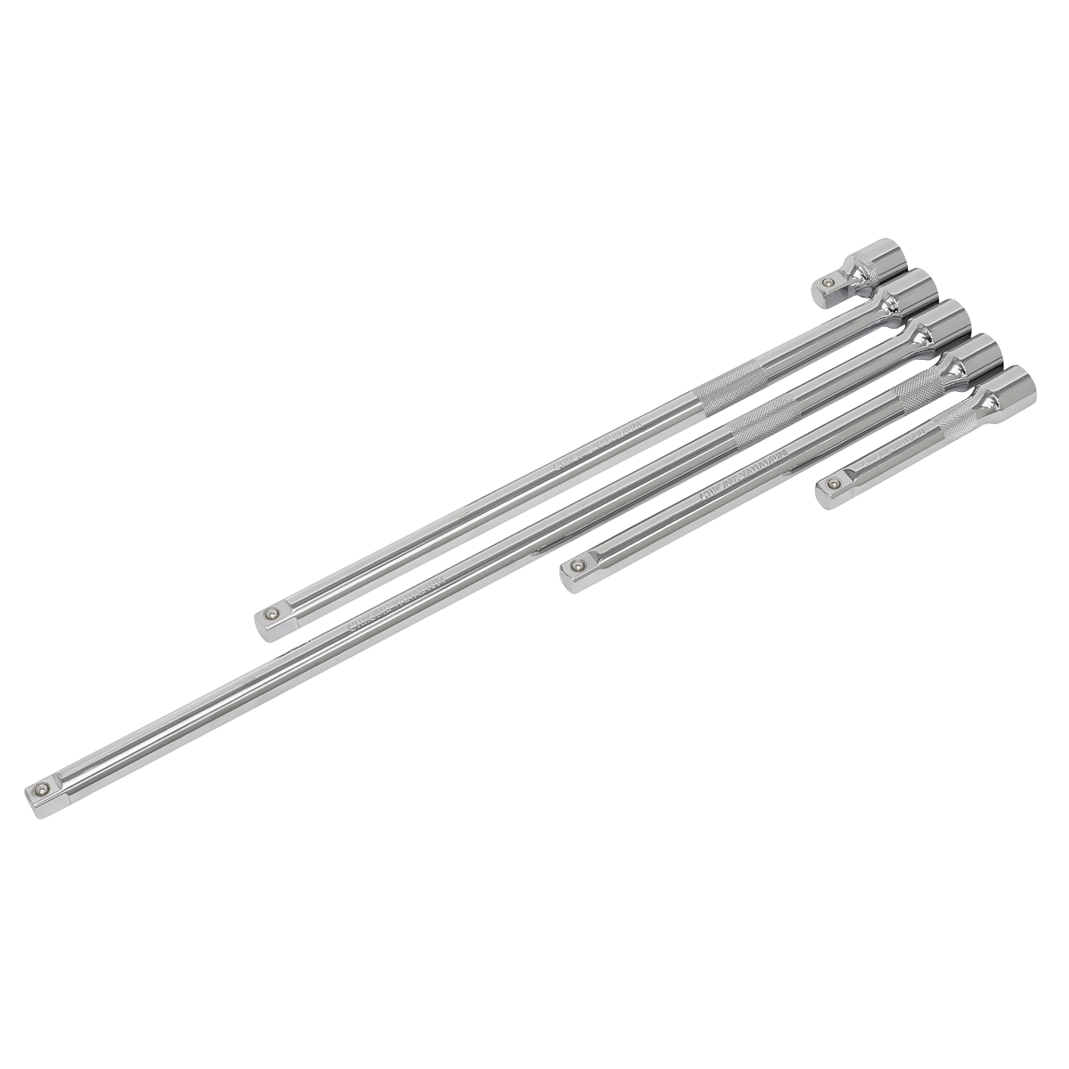 Sealey AK6351 Premier Extension Bar Set 1/2"Sq Drive 5pc