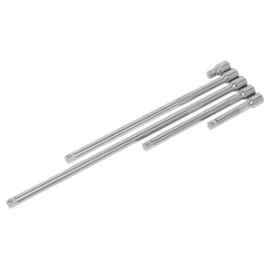 Sealey AK6351 Premier Extension Bar Set 1/2"Sq Drive 5pc