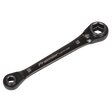Sealey AK63923 Premier Black 4-in-1 Reversible Lock-On™ Ratchet Ring Spanner