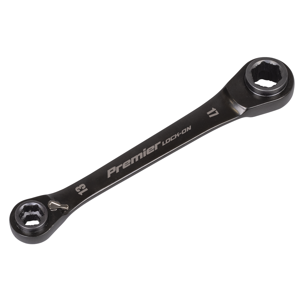 Sealey AK63923 Premier Black 4-in-1 Reversible Lock-On™ Ratchet Ring Spanner - additional view 5