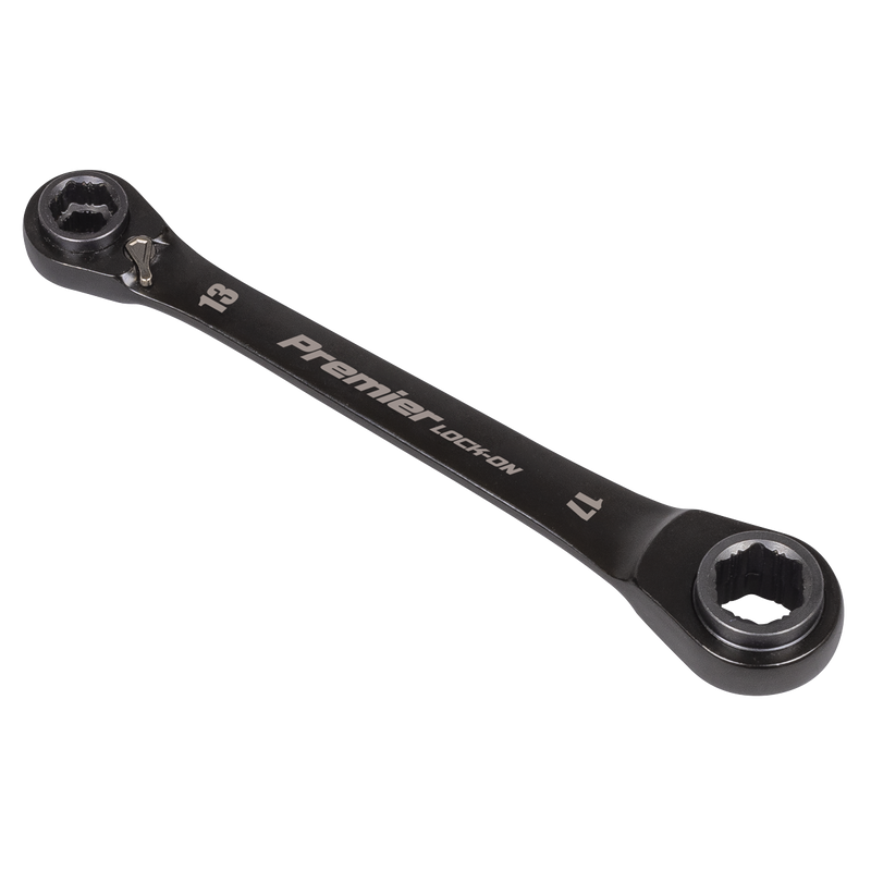 Sealey AK63923 Premier Black 4-in-1 Reversible Lock-On™ Ratchet Ring Spanner - additional view 6