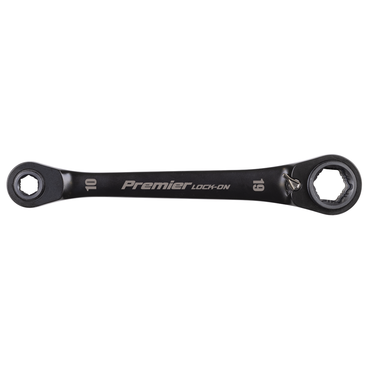 Sealey AK63923 Premier Black 4-in-1 Reversible Lock-On™ Ratchet Ring Spanner - additional view 7