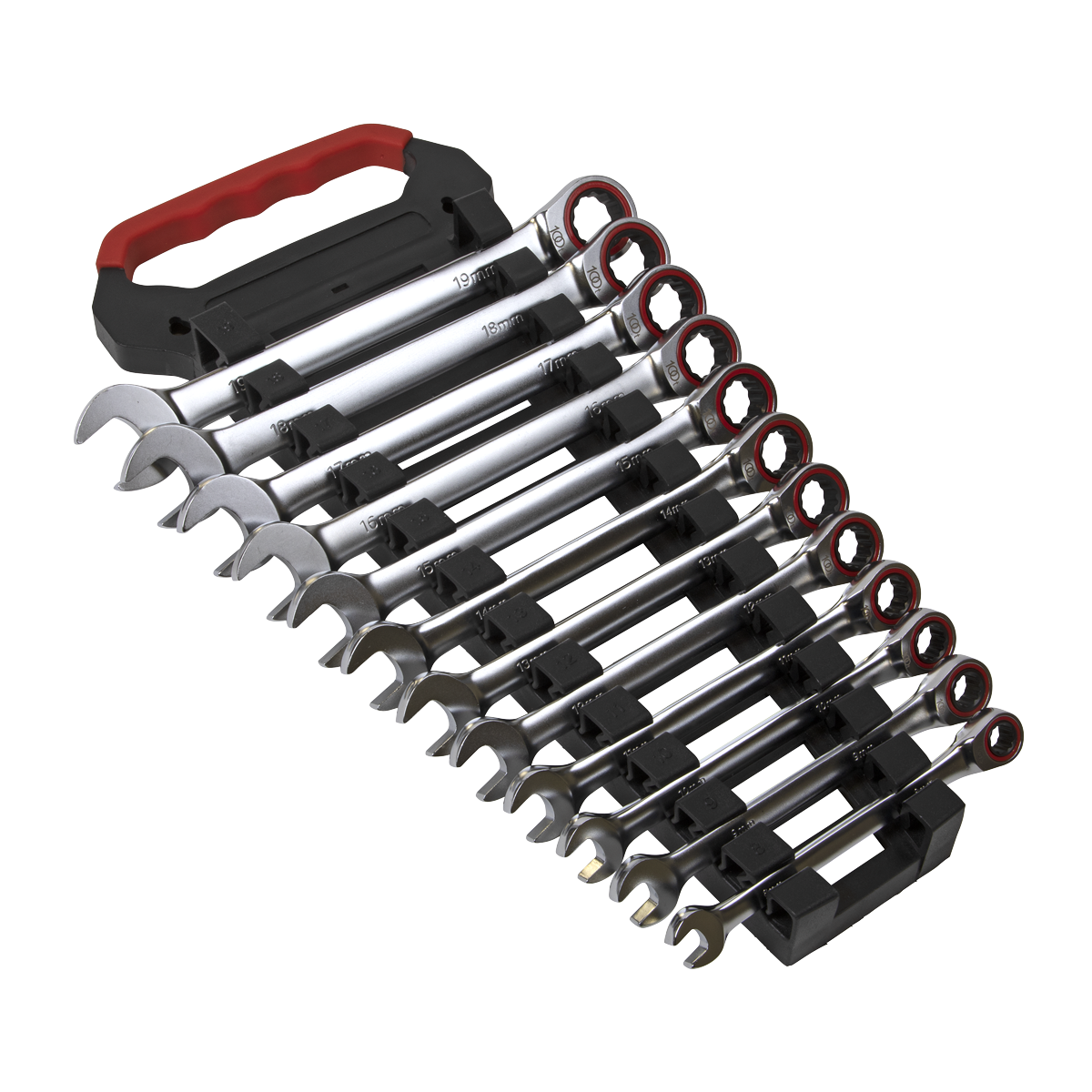 Sealey AK63940 Premier Platinum Combination Ratchet Spanner Set 12pc