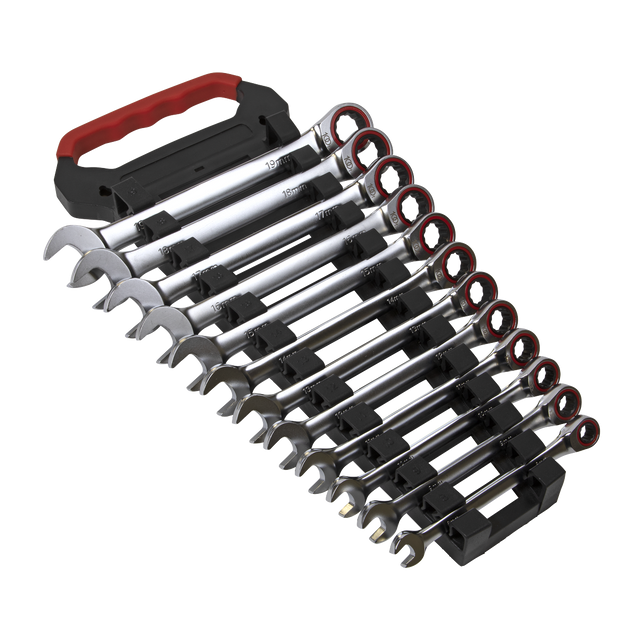 Sealey AK63940 Premier Platinum Combination Ratchet Spanner Set 12pc