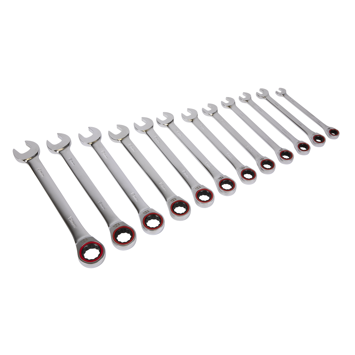Sealey AK63940 Premier Platinum Combination Ratchet Spanner Set 12pc - additional view 2