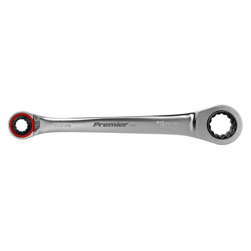 Sealey AK63948 Premier Platinum 4-in-1 Reversible Ratchet Ring Spanner - additional view 3