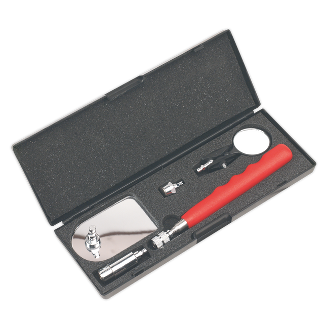 Sealey AK6521 Premier Telescopic Magnetic Pick-Up & Inspection Tool Kit 5pc