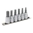 Sealey AK656 Premier Hex Key Socket Bit Set 3/8"Sq Drive 6pc