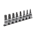 Sealey AK65601 Premier Lock-On™ Hex Socket Bit Set 3/8"Sq Drive 8pc