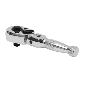 Sealey AK660SF Premier Stubby Flexi-Head Ratchet Wrench 1/4"Sq Drive