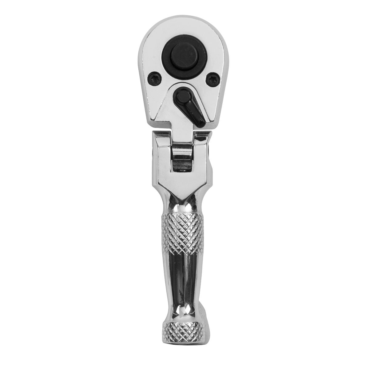 Sealey AK660SF Premier Stubby Flexi-Head Ratchet Wrench 1/4"Sq Drive - additional view 3