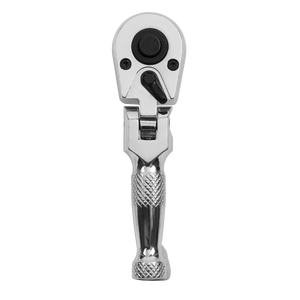 Sealey AK660SF Premier Stubby Flexi-Head Ratchet Wrench 1/4"Sq Drive - additional view 3