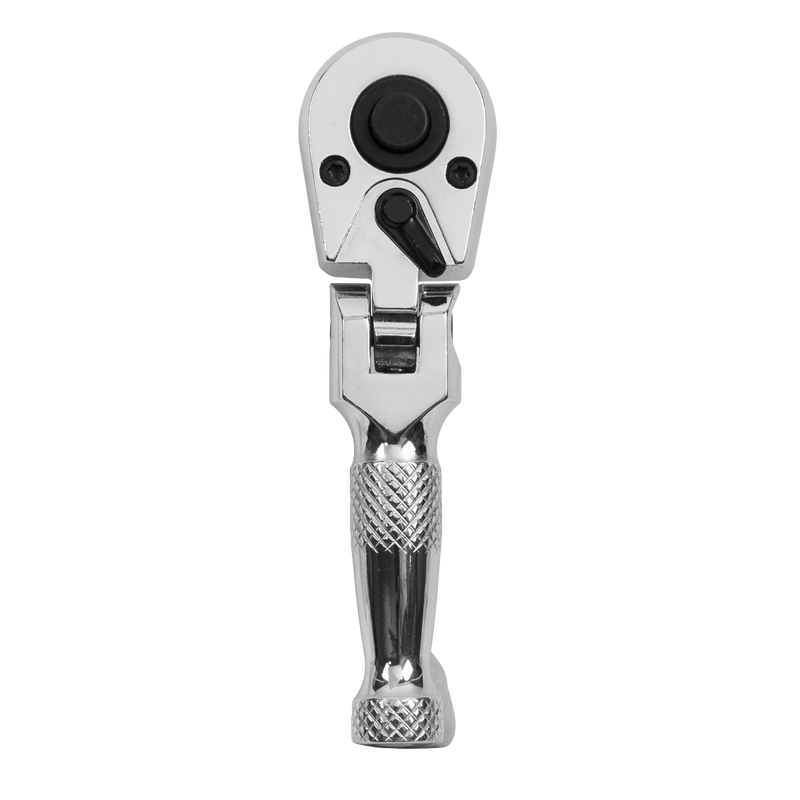 Sealey AK660SF Premier Stubby Flexi-Head Ratchet Wrench 1/4"Sq Drive - additional view 3