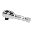 Sealey AK661S Premier Stubby Pear-Head Ratchet Wrench with Flip Reverse 3/8"Sq Drive