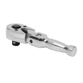 Sealey AK661SF Premier Stubby Flexi-Head Ratchet Wrench 3/8"Sq Drive