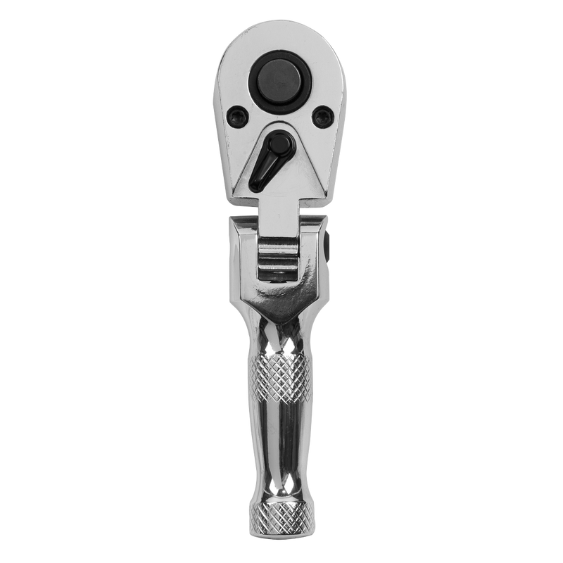 Sealey AK661SF Premier Stubby Flexi-Head Ratchet Wrench 3/8"Sq Drive - additional view 4