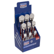 Sealey AK6672DB Premier Pear-Head Ratchet Wrenches with Flip Reverse 1/4", 3/8" & 1/2"Sq Drive - Display Box of 9