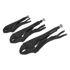 Sealey AK668 Locking Pliers Set 3pc