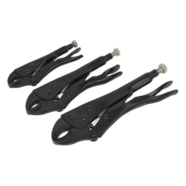 Sealey AK668 Locking Pliers Set 3pc
