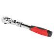 Sealey AK6681 Premier Locking Flexi-Head Extendable Ratchet Wrench 3/8"Sq Drive