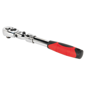 Sealey AK6681 Premier Locking Flexi-Head Extendable Ratchet Wrench 3/8"Sq Drive