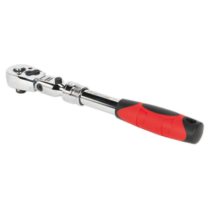 Sealey AK6681 Premier Locking Flexi-Head Extendable Ratchet Wrench 3/8"Sq Drive
