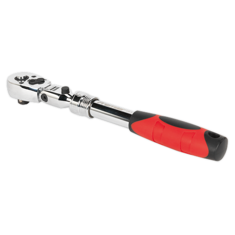 Sealey AK6681 Premier Locking Flexi-Head Extendable Ratchet Wrench 3/8"Sq Drive