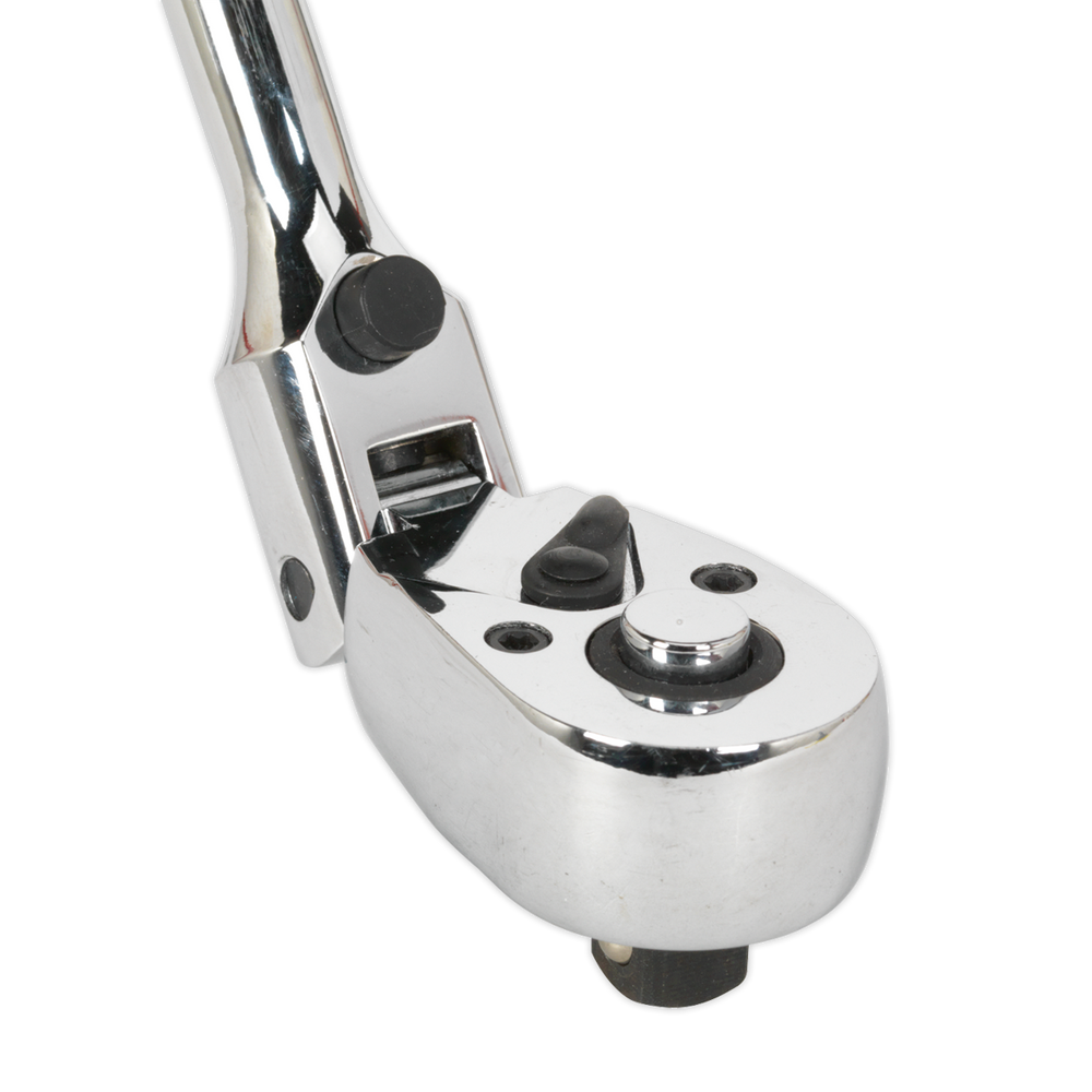 Sealey AK6681 Premier Locking Flexi-Head Extendable Ratchet Wrench 3/8"Sq Drive - additional view 3