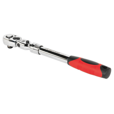 Sealey AK6682 Premier Locking Flexi-Head Extendable Ratchet Wrench 1/2"Sq Drive