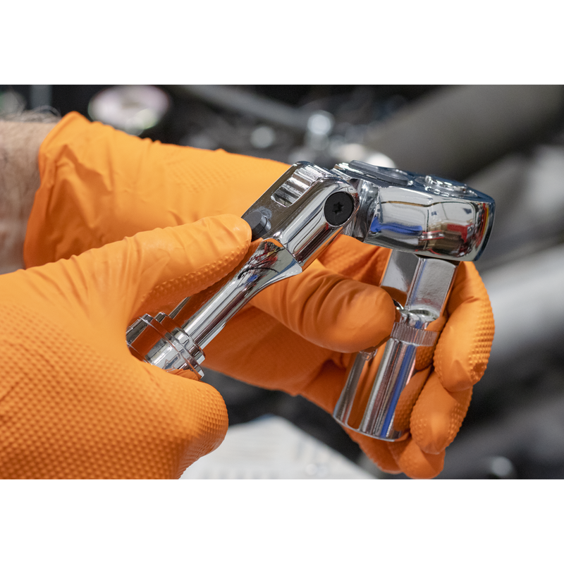 Sealey AK6682 Premier Locking Flexi-Head Extendable Ratchet Wrench 1/2"Sq Drive - additional view 9