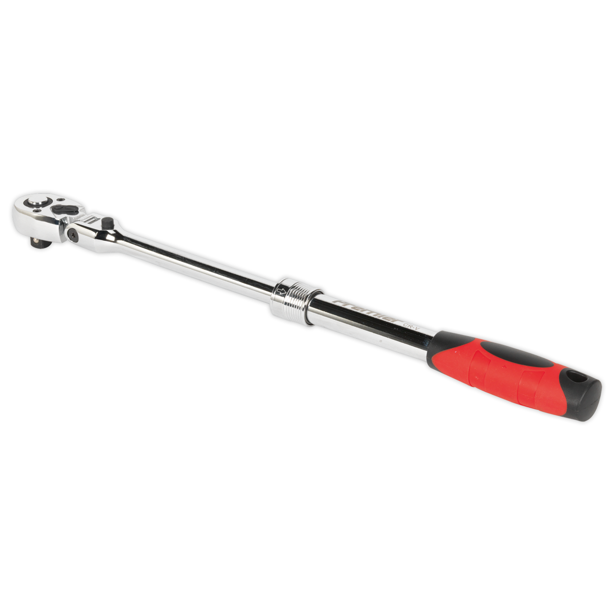 Sealey AK6682 Premier Locking Flexi-Head Extendable Ratchet Wrench 1/2"Sq Drive - additional view 2