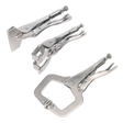 Sealey AK67 Premier C-Clamp & Welding Clamp Set 3pc