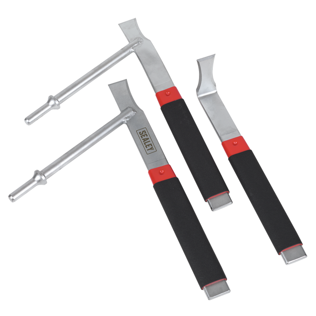Sealey AK679 Air Hammer Panel Seam Splitter Set 3pc
