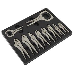 Sealey AK6800 Premier Locking Pliers Set 10pc