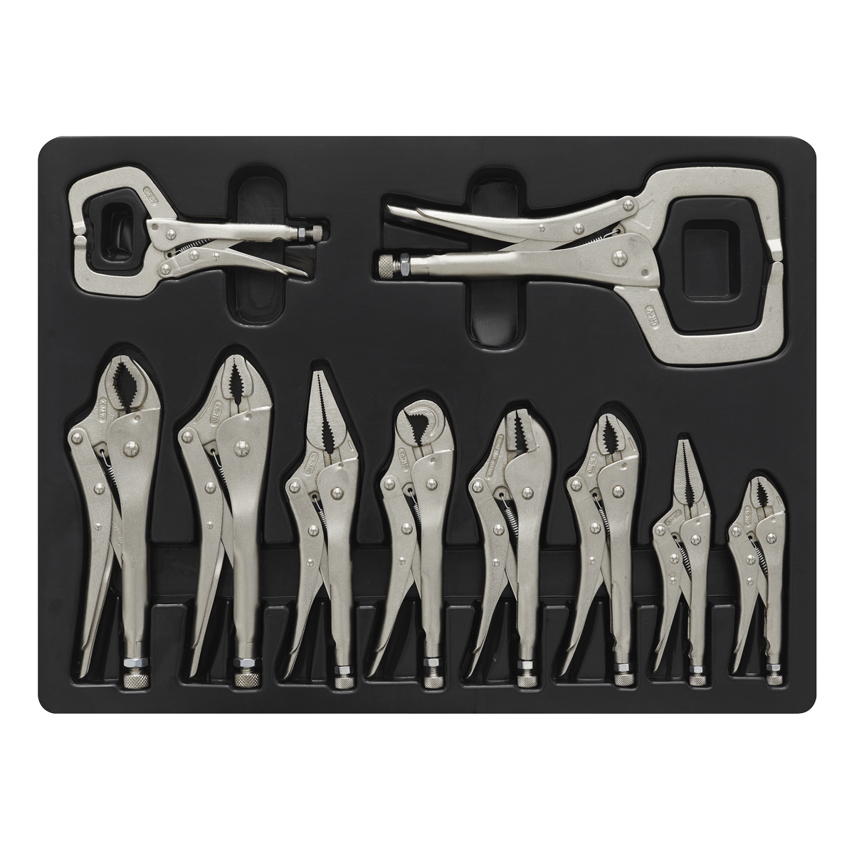 Sealey AK6800 Premier Locking Pliers Set 10pc - additional view 4