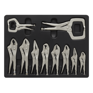 Sealey AK6800 Premier Locking Pliers Set 10pc - additional view 4