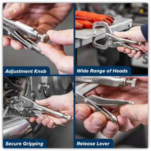 Sealey AK6802 Premier Locking Pliers Set with Tool Tray 10pc - additional view 3