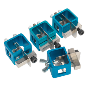 Sealey AK6805 Butt Welding Clamp Set 4pc