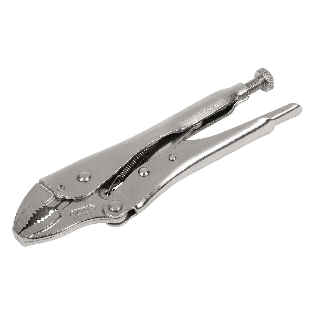 Sealey AK6820 Premier Locking Pliers Curved Jaws 185mm 0-38mm Capacity