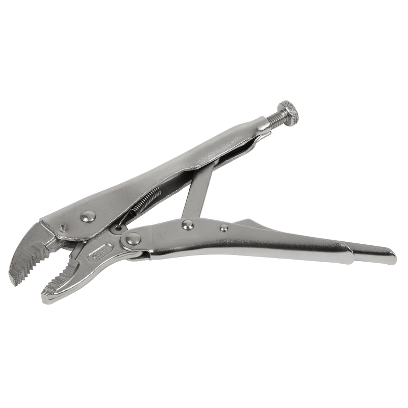 Sealey AK6820 Premier Locking Pliers Curved Jaws 185mm 0-38mm Capacity - additional view 3