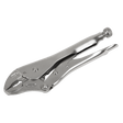 Sealey AK6821 Premier Locking Pliers Curved Jaws 225mm 0-47mm Capacity