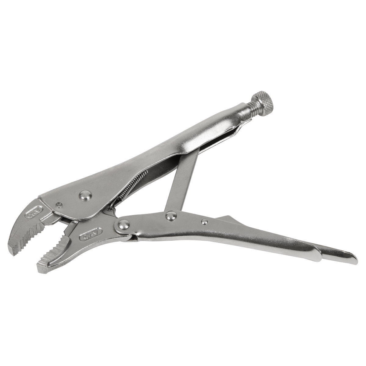 Sealey AK6821 Premier Locking Pliers Curved Jaws 225mm 0-47mm Capacity - additional view 4