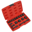 Sealey AK68217 Premier Impact Socket Set 3/8"Sq Drive 17pc