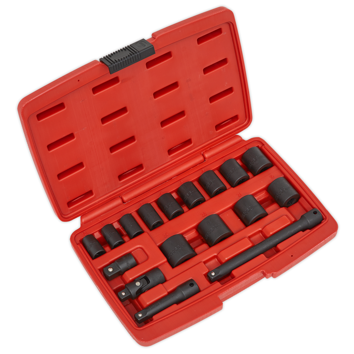 Sealey AK68217 Premier Impact Socket Set 3/8"Sq Drive 17pc