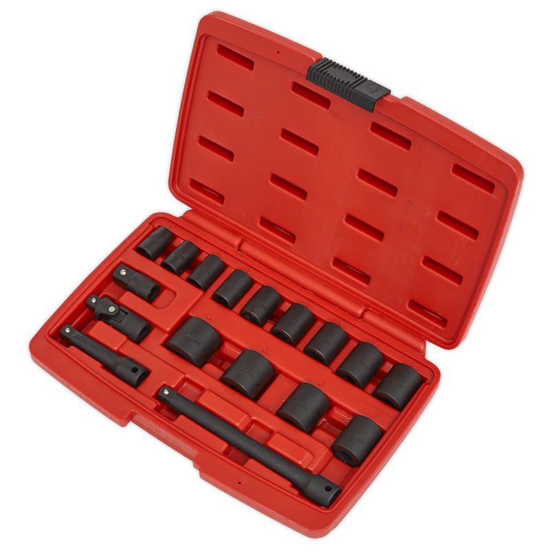 Sealey AK68217 Premier Impact Socket Set 3/8"Sq Drive 17pc - additional view 5