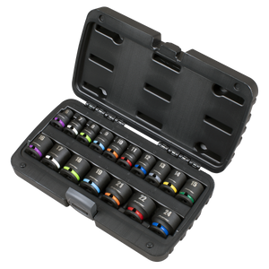 Sealey AK68218 Impact Socket Set 3/8"Sq Drive 17pc - additional view 4