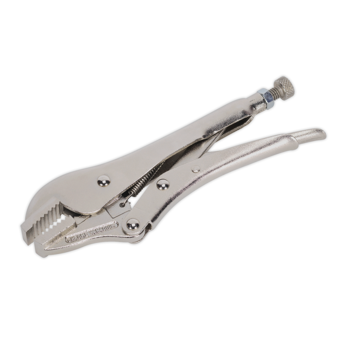 Sealey AK6822 Premier Locking Pliers Straight Jaws 185mm 0-30mm Capacity