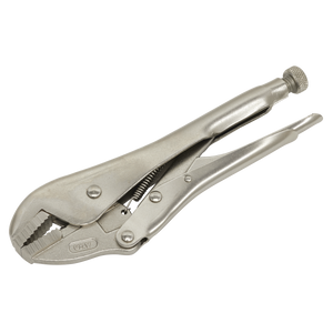 Sealey AK6823 Premier Locking Pliers Straight Jaws 225mm 0-44mm Capacity